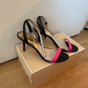Michael Kors Black and Pink Heels